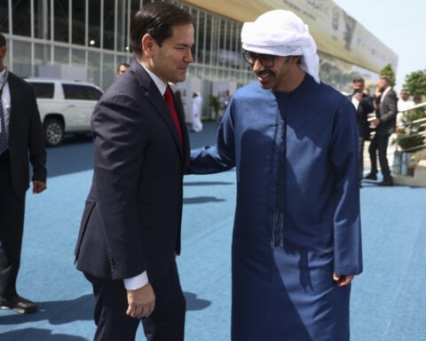 US top diplomat Rubio visits the UAE after landmark talks with Russia over Ukraine war