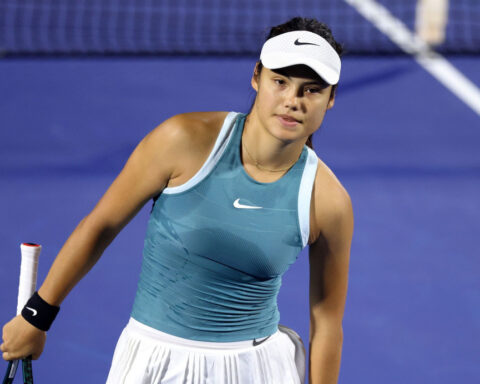 ‘Fixated’ spectator ejected from Emma Raducanu’s Dubai Tennis Championships match