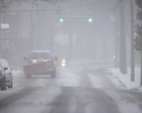 Winter-weary East Coast hit with another storm as temperatures plunge elsewhere