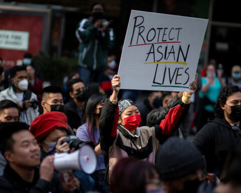 Anti-Asian online hate in US saw 'alarming surge' after election, report says