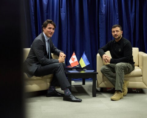 Trudeau, Zelenskiy stress Ukraine must be included in talks to end war