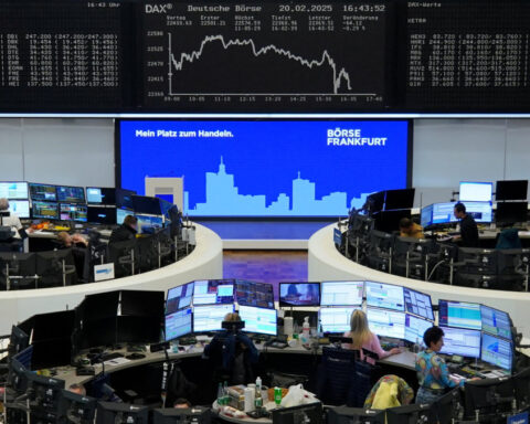 Europe's STOXX 600 closes near record high; German elections in focus
