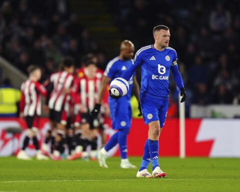 Brilliant Brentford deepens Leicester's relegation woes with club-record win