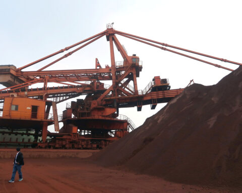 Iron ore snaps four-day rise due to more duties on Chinese steel
