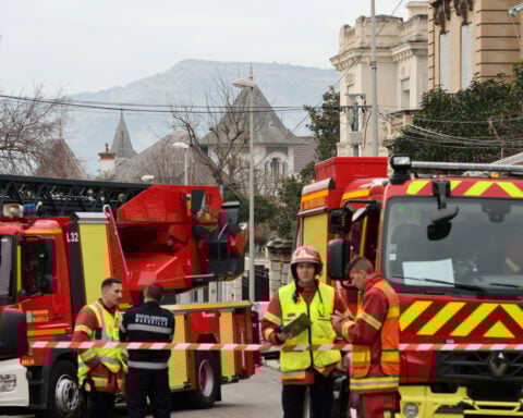 Explosive projectiles thrown at Russian Consulate in France