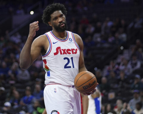 Injured Embiid sits out 38th game for 76ers. What does the future hold for the 2-time scoring champ?