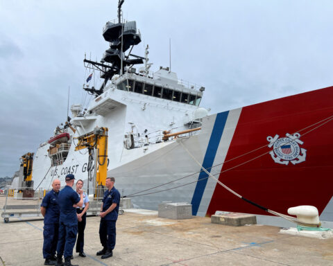 US Coast Guard ship in Tasman Sea did not interact with Chinese navy, commander says