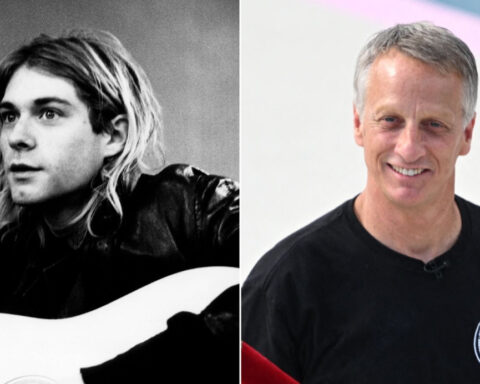 Tony Hawk wishes Kurt Cobain had lived to meet their shared grandson