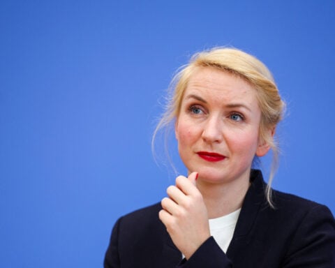 Germany's resurgent Left Party will vote against defence fund, says leader