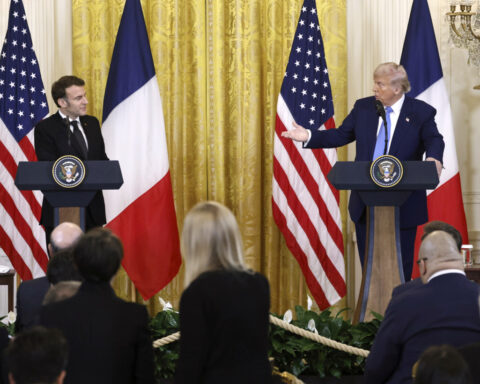Macron got no promises on Ukraine but called his meeting with Trump a 'turning point'