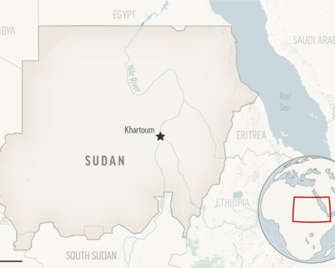 Security conditions in a famine-hit camp in Sudan are 'unbearable,' an aid group says
