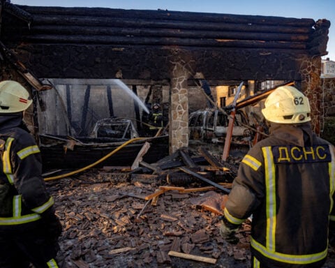 Russian drones hit Ukraine's Kyiv region, energy sector in overnight attack