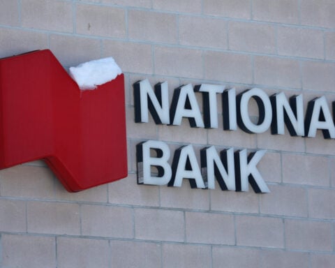 National Bank of Canada's bad loan reserves builds, shares fall