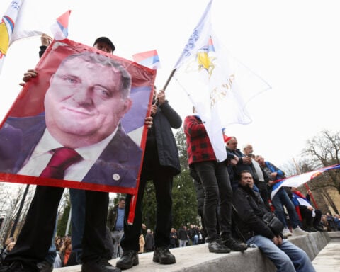 Bosnian Serb leader Dodik sentenced to jail for defying peace envoy