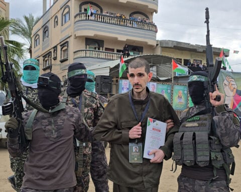 Brother of freed Israeli hostage says Hamas captors ate full meals and laughed as he was starved