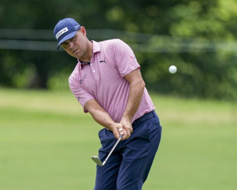 Gary Woodland receives PGA Tour Courage Award as he returns from brain surgery