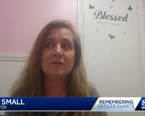 Woman recounts being in lockdown during hospital shooting