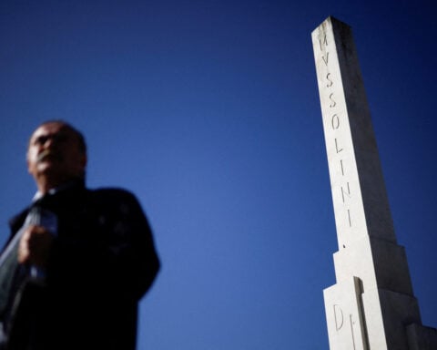 Home of Italy's last fascist government scraps honorary citizenship for Mussolini