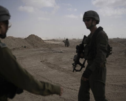Israel's refusal to withdraw from this narrow strip of desert could threaten the Gaza ceasefire