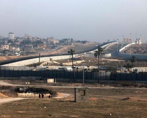 Israel says it won’t withdraw from Gaza-Egypt border as it sends team to ceasefire talks