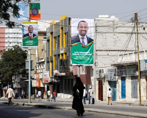 Ethiopia's Abiy visits Somalia, holds talks with President Mohamud