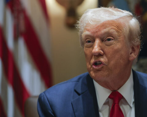 EU pushes back hard against Trump tariff threats and his caustic comments that bloc is out to get US