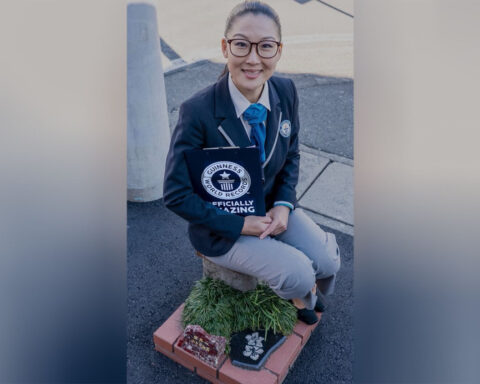 The world’s smallest park is about the size of four pieces of paper