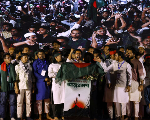 Bangladeshi students launch political party after ousting PM Hasina