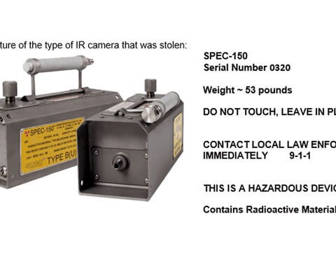 Device containing radioactive material reported missing out of North Carolina