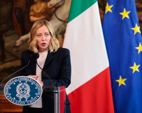 Italy calls for summit between U.S. and Europeans, says divisions make West weaker