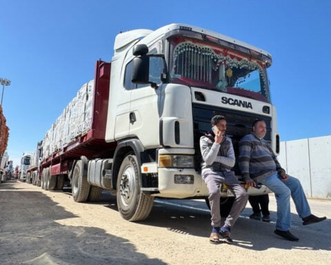 Israel says it will block Gaza humanitarian aid until Hamas agrees to new conditions