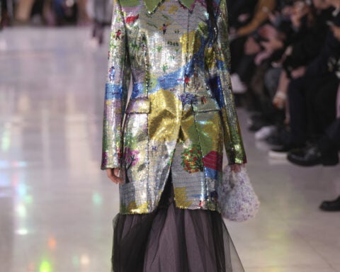 Susan Fang makes Milan runway debut with joyous confections inspired by mother's happy childhood