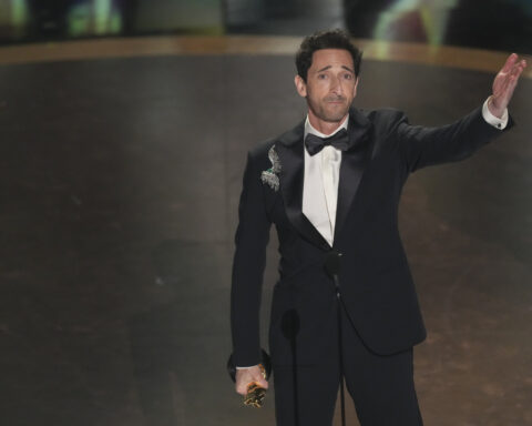 Adrien Brody wins best actor for ‘The Brutalist,’ taking home his second career Oscar