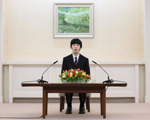 Japan's Prince Hisahito pledges to fulfil royal duties at maiden press conference