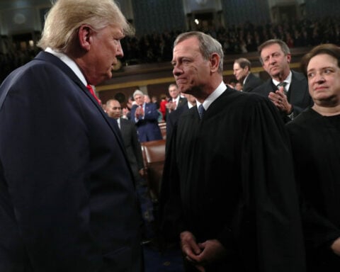 Supreme Court justices tread carefully as collision with Trump looms