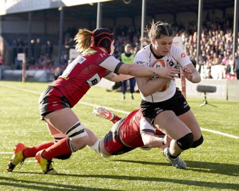 US rugby star Ilona Maher tearfully ends her short but significant time in England with Bristol Bears Women
