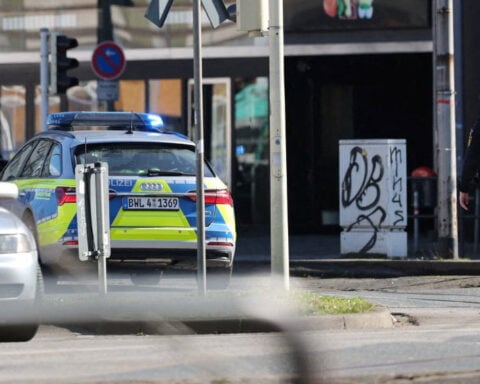 One dead after car drives into crowd in German city of Mannheim, police say