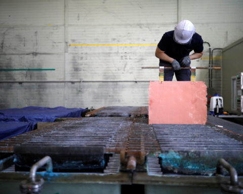 South Korea factory output falls in January, investment drops