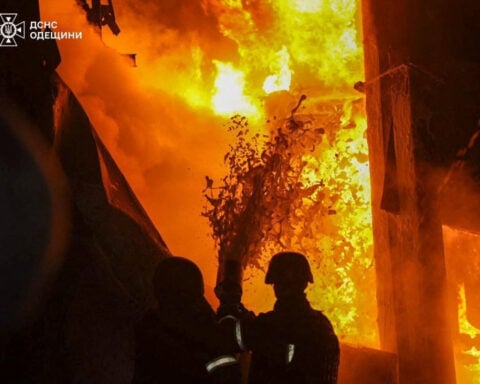 Russian drone attack injures four, cuts power in Ukraine's Odesa, authorities say