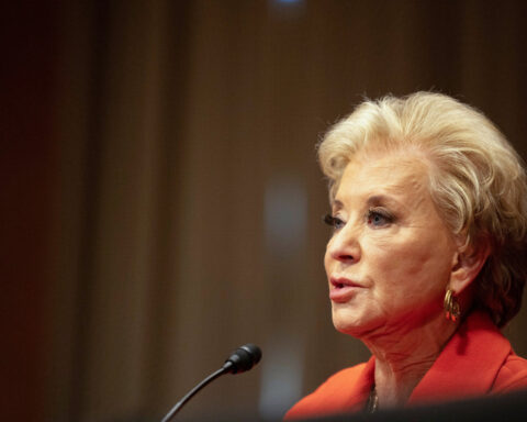US education secretary says she is on 'final mission' to end bureaucracy