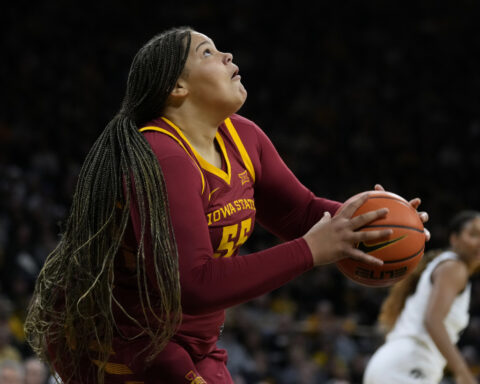 Iowa State's Audi Crooks is AP women's basketball player of the week