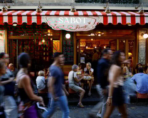 French services sector contracts sharply in February, PMI shows