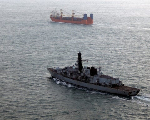 UK's Royal Navy monitors Russian warship, latest to sail through Channel