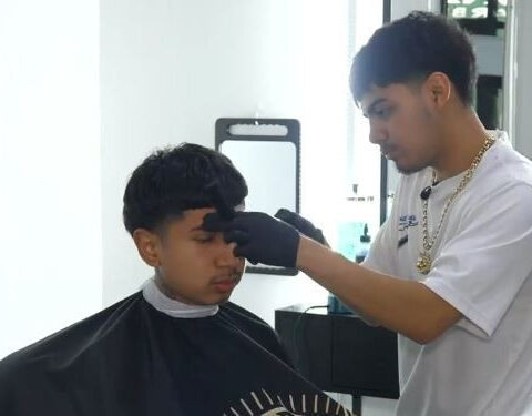 18-year-old turns dream of opening a barbershop into a reality