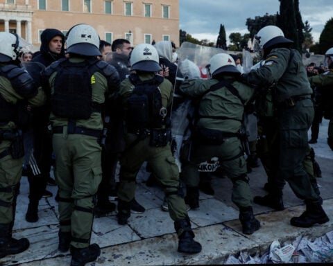 Clashes break out in Greece after rally outside parliament over deadly 2023 train crash