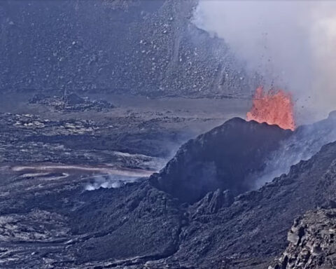 Lava fountain height soars in latest episode of Hawaii volcano eruption