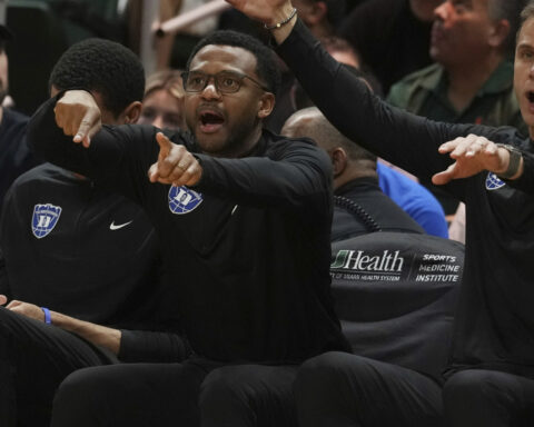 Jai Lucas announced as Miami's new coach. He'll take over for Jim Larrañaga with the Hurricanes