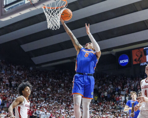 Condon helps No. 5 Florida top No. 7 Alabama 99-94 in key SEC matchup