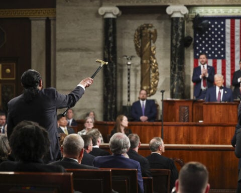 The House censures Democratic Rep. Al Green for disrupting Trump's joint address to Congress