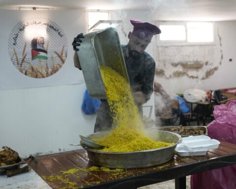 A charity kitchen brings hope to displaced Palestinians in the West Bank during Ramadan